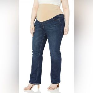 Plus size maternity jeans